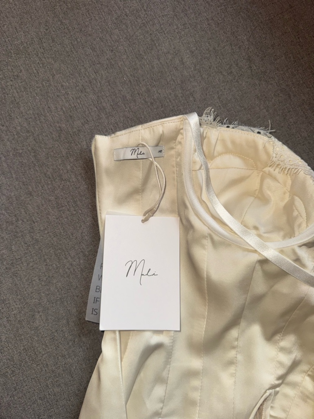 Mali Marea Emi Corset Mini Dress BRAND NEW WITH TAGS 💛✨ - Picture 14 of 15